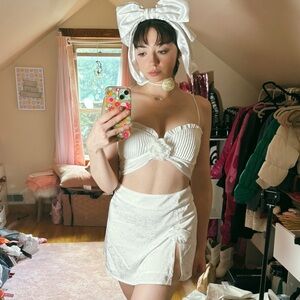 FASHION NOVA Skirt Set Size M